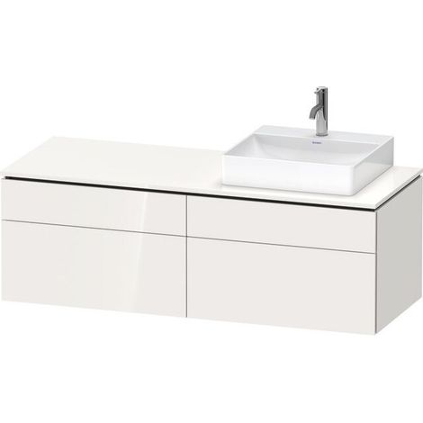 DURAVIT LC4870R22220000 Console pour meuble-lavabo wh L-Cube 550x1400x482mm