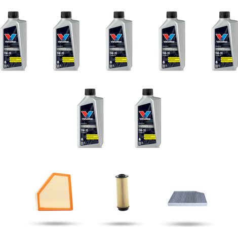 Kit tagliando 3 FILTRI e 7L OLIO compatibile con Bmw serie 3 (G20, G21,G80) m340i 285kw dal 2019 (1/4)
