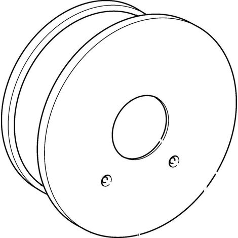 HANSA Placa de cubierta HANSA d 188 mm Cromo, 59912124