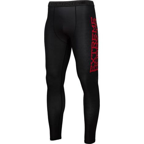Schwarze Armour XL Herren-Sportleggings, Schwarz