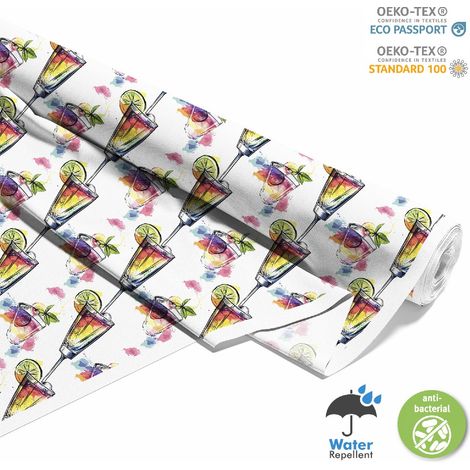 Outdoor Dekostoffe Oxford - Motiv Cocktail DX8541 (1/5)