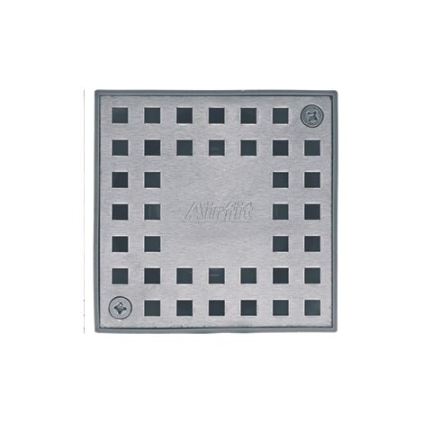 airfit Grille en acier inoxydable de rechange 3 mm, pour drain de sol professionnel, grille vissée