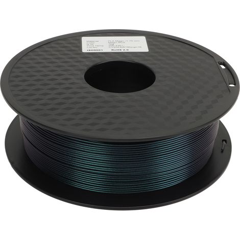 PLA-Filament für 3D-Drucker, wasserfest, hochtransparent und glänzend, blau, 1,75 mm (1/5)