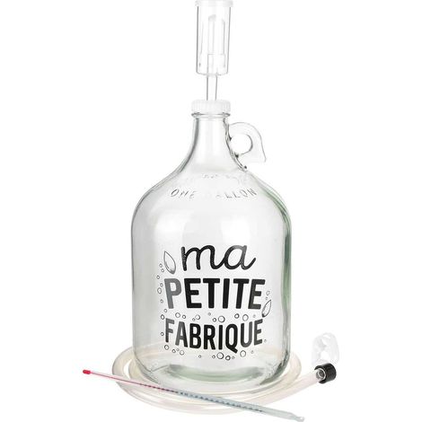 Kit Fabrique Bière Maison 3,7L en Verre - JEANNE (1/5)
