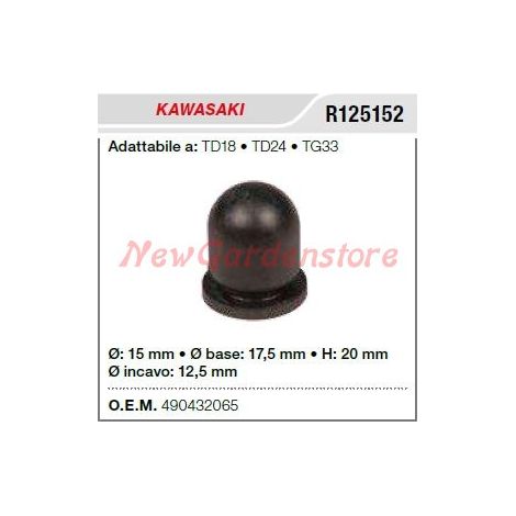 Primer KAWASAKI per carburatore decespugliatore TD18 24 TG33 R125152