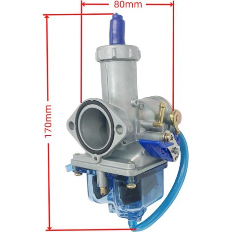 Le carburateur PZ30 (30 mm) convient aux moteurs de 125 cm³, 150 cm³, 175 cm³, 200 cm³ et 250 cm³. (404-072)