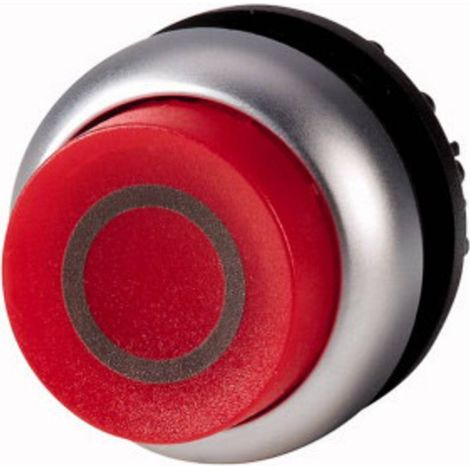 Eaton 216804 M22-DRLH-R-X0 Bouton-poussoir lumineux à rappel collerette plastique 1 pc(s) Q224752 (1/2)