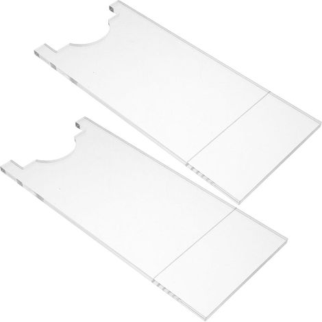 Entretoises murales transparentes pour canapé (2 pièces) (1/5)