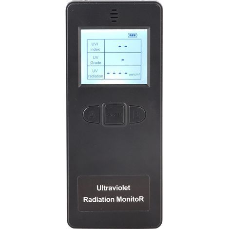 Rilevatore digitale portatile LCD di radiazioni extraviolette, misuratore UVI per uso domestico, in ufficio, interno ed esterno (1/5)