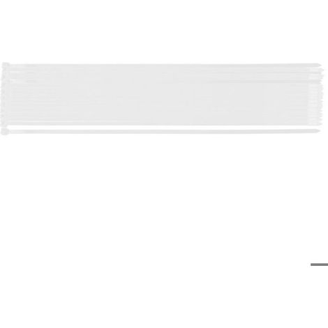 Attache De Câble - Nylon PA66 - 9 X 650 Mm - Résistance 85 Kg - Pour Atelier Maison Jardin - 50 Pièces (1/5)