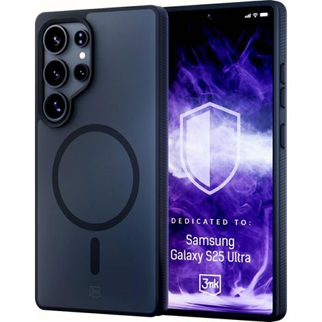 Samsung Galaxy S25 Ultra 3MK MagSafe Hülle Schwarz (1/2)