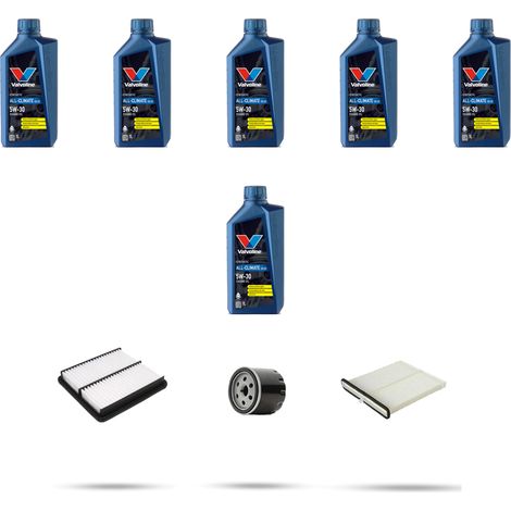 Kit tagliando 3 FILTRI e 6L OLIO compatibile con Mazda Cx-5 (KE) 2.5 Skyactiv-G 141kw dal 2015 (1/5)