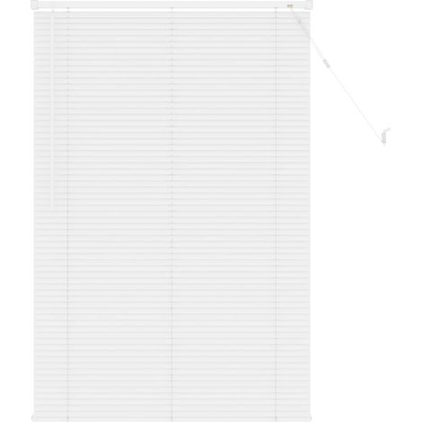 Store Vénitien Réglable Blanc 150 x 80 cm PVC