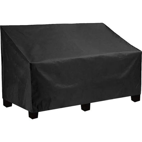 Housse de banc de jardin - Coupe-vent - Accessoire classique - Housse de banc de terrasse - Housse de meubles de terrasse pour jardin extérieur (1/5)