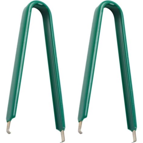 Extracteur de Touches Clavier Mécanique en Acier et Plastique 2pcs Vert pour Retirer Clés et Puces IC sur Clavier Mécanique et PCB (1/5)