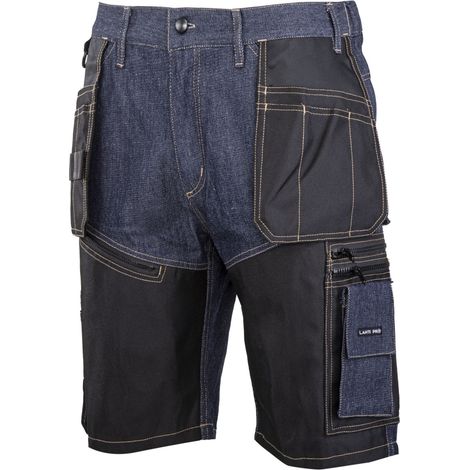 Pantalones cortos vaqueros azules, ZE reforzados, "XL", CE, lahti (1/3)
