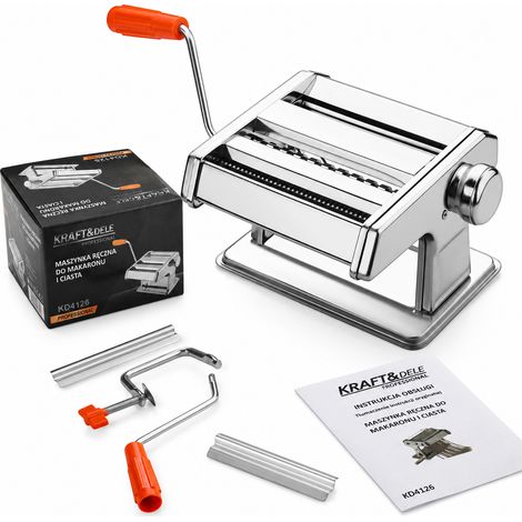 Machine à pâtes manuelle, robuste et précise Kraft&Dele