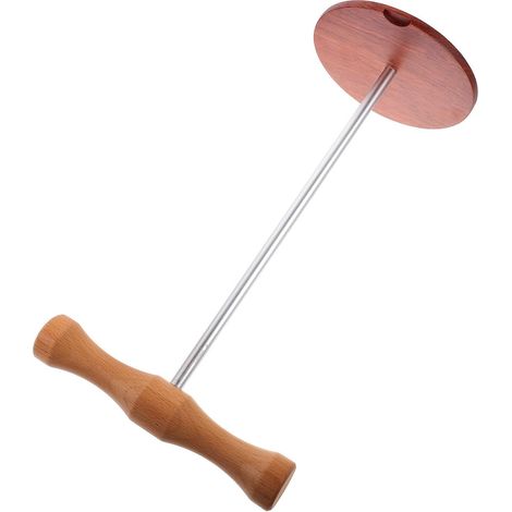 Support de Casque de Table en Bois Blanc, Rangement Organisé Préserve de Taches et Rayures, Garde le Casque à Portée, Usage Chambre et Centre Commercial (1/5)