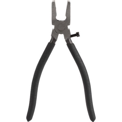 Pince à briser le verre avec vis, outils de coupe à buse plate de conception ergonomique réglable (1/5)