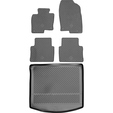 DOMA 290775 Baúl + DOMA 222264 Tapetes - Mazda CX-5 II SUV de 2017, VLV delantero - INSTALADO