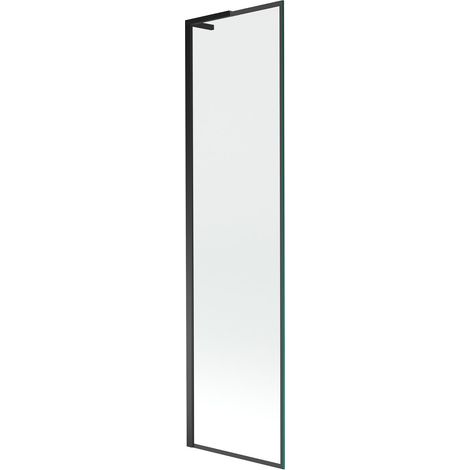Mexen Next L per schermo da bagno con un'anta 50 x 150 cm, cornice nera, nero - 895-050-000-03-70-70 (1/5)