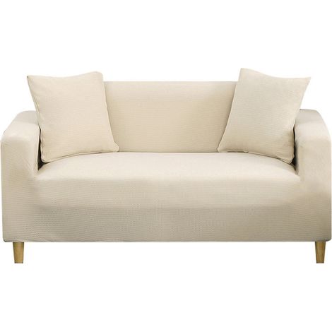 Housse de canapé imperméable et lavable, anti‑taches, universelle pour 2 places (145‑185 cm) (1/5)