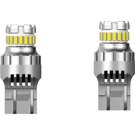 2X Voiture T20 7440 W21W LED Canbus Feux de Recul W215W 7443 Ampoule Frein Clignotants 6500K Feu Arrire Super PZCC (1/4)