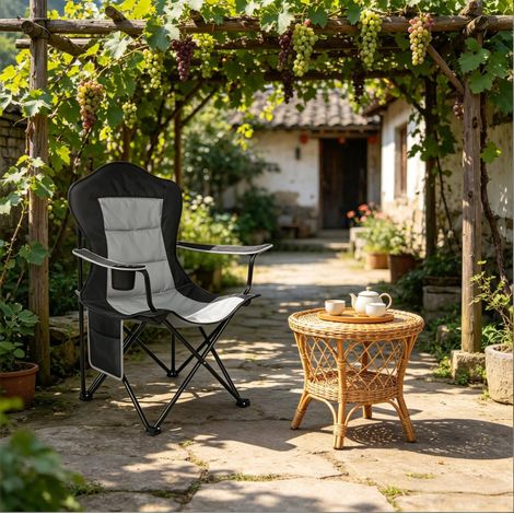 sedia seduta 84x110x62 pieghevole portatile imbottita HAVRYA (1/5)
