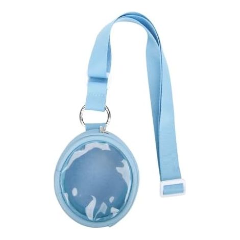 Sac de rangement pour Tamagotchi Paradise, étui de protection en nylon et transparent pour TPU avec fermeture éclair en métal, sac portable avec doublure intérieure pour animal électronique et (1/5)