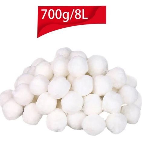 700g Aqualoon Filterbälle für Sandfilter, Wasserreinigungsfasern für Schwimmbäder und Whirlpools (1/5)