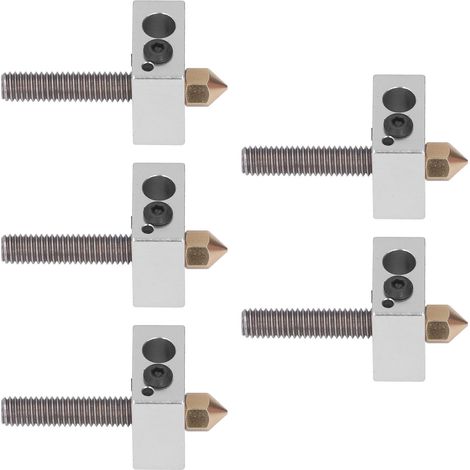 ensembles d'accessoires pour extrudeuse 3D (buse en laiton, bloc chauffant, extrudeuse) pour imprimante Anet A8 A2 (1/5)