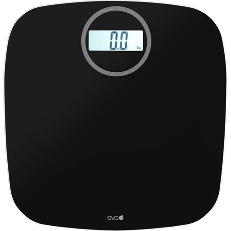 Bilancia Pesapersone Digitale in Vetro Nero Max 180 kg (1/2)