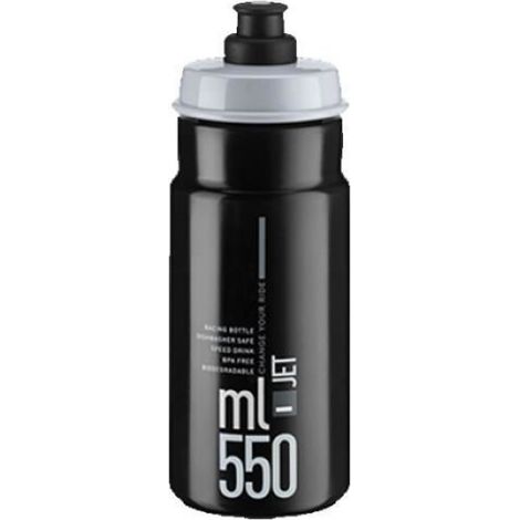 Bidon - 550 ml - Noir Gris - Plastique - Multisport