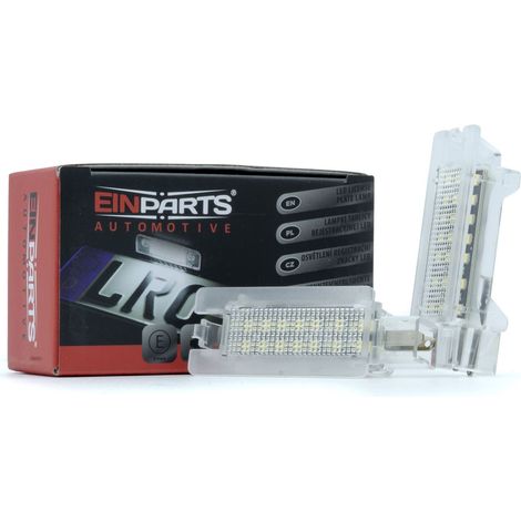 Luci targa a LED 6000K Bianco freddo 12V CANBUS per Renault Megane I, Megane Scenic, Scenic I (1/5)
