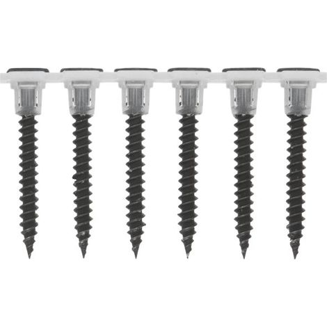 Güde Gipsplattenschrauben Magazinstreifen mit Doppelganggewinde 3,9x35 mm (1/4)