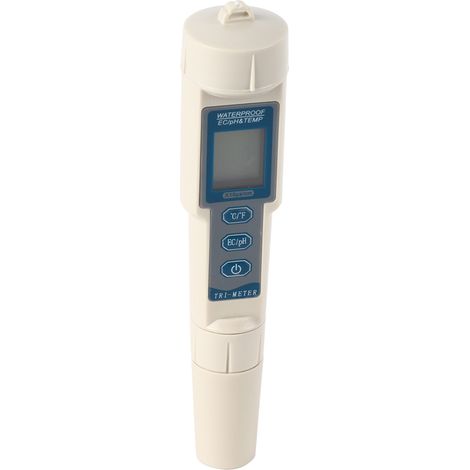 Testeur numérique portable 3-en-1 pH/EC/Température, stylo haute précision pour analyse qualité eau, moniteur de mesure (1/5)