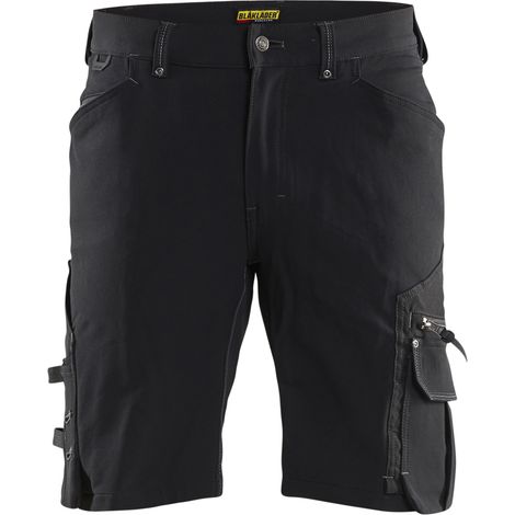 Pantalón corto de trabajo X1900 artisan stretch 4D sin bolsillo flotante 1987 - Negro S - ES(C46) - Estándares
