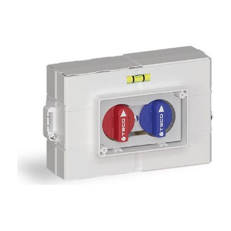 KIT CON DOPPIA INTERCETTAZIONE DA INCASSO K4.0 DN 15 1/2