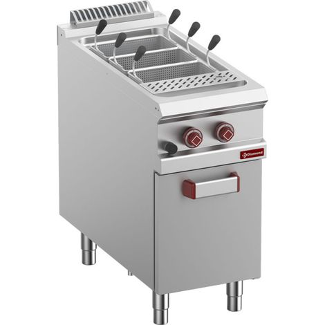 Cuiseur à pâtes gaz cuve 40 lt sur meuble - Diamond