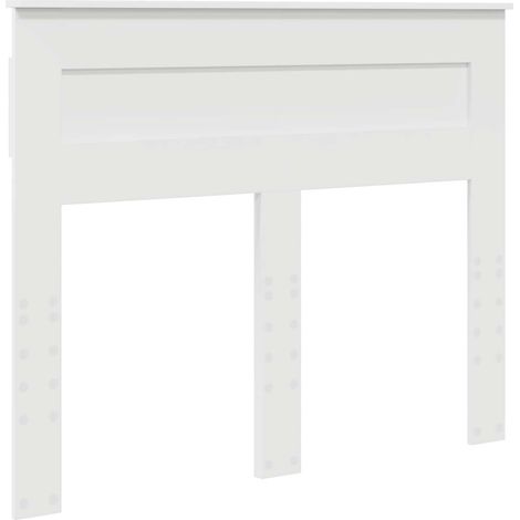 vidaXL Testiera Bianco Legno multistrato