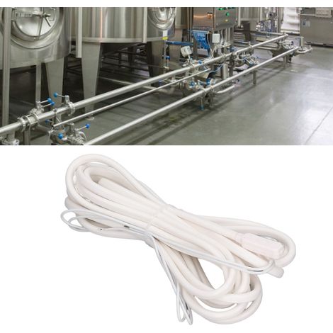 Tuyau de drainage pour chambre froide type 585000, fil chauffant de dégivrage, plaque chauffante, échangeur de chaleur, ruban chauffant en caoutchouc silicone de 5 m, câble chauffant étanche et antige (1/5)
