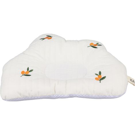 Nuage Olive Coussin Bébé Forme Nuage Cartoon Doux Respirant PP Coton Nouveau-Né Oreiller Dodo Mignon (1/5)