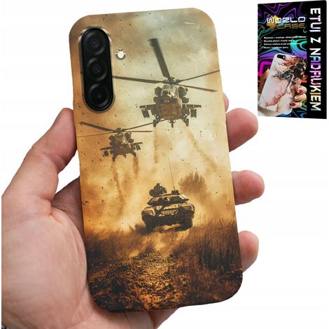 Custodia per Samsung Galaxy A36 5G - custodia militare per elicottero e carro armato (1/5)