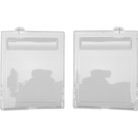 1 paire de couvercles de plafonnier clairs en verre pour toit de voiture, remplacement 5137527AA pour Grand Cherokee 2005‑2010 (1/5)