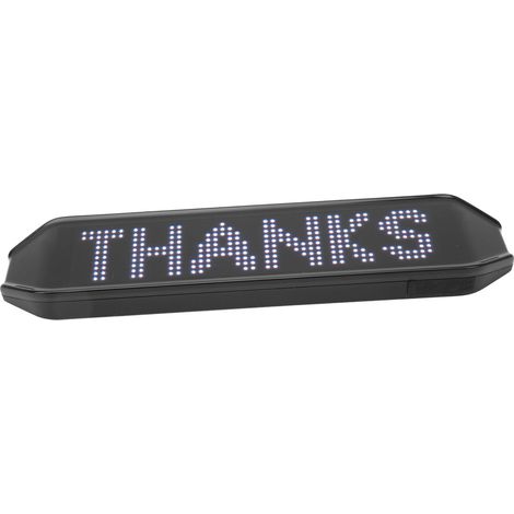 Programmierbare LED-Fahrradblinker 225 x 55 x 15 mm, 4 Modi, App-Steuerung, USB-Ladefunktion (1/5)