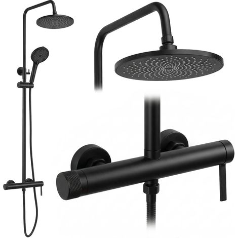 Ensemble De Douche Rea Rivo Js-7028B Black (1/5)