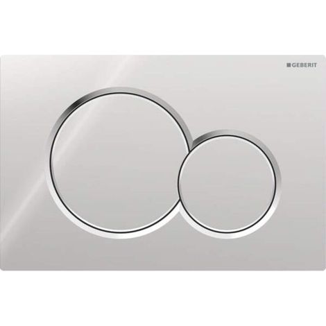 Betätigungsplatte Sigma01GEBERIT Chrom glänzend - 115.770.21.5