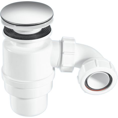 McAlpine STW10-M 80mm Water Seal Resealing Shower Trap with Multifit Outlet (1/3)