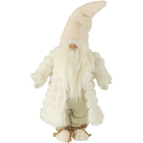 Statue Déco Lutin "Veste Rembourrée" 64cm Crème (1/2)