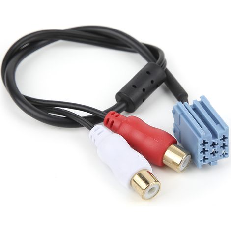 Adaptateur mini RCA ISO 8 broches pour changeur de CD BlaPunkt (autoradio). (1/5)